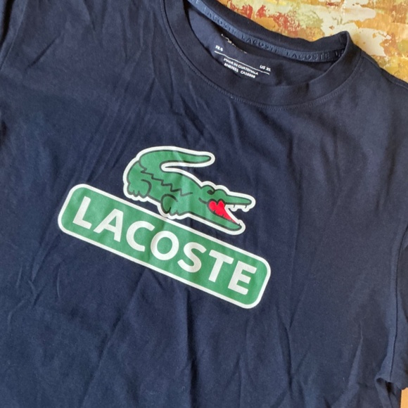 LACOSTE - NWOT Sport Ultra Dry Logo Tee (50% off when bundled) - Picture 2 of 8